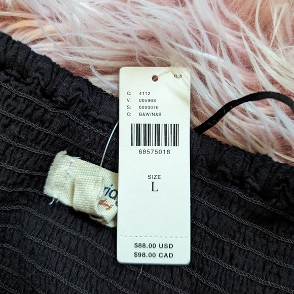 NWT Anthropologie Porridge Faye Gingham Twist -Tube Top - Picture 7 of 9